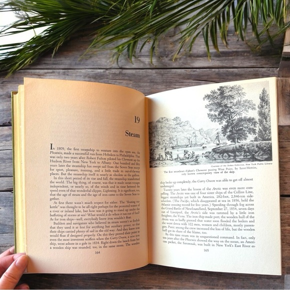 VINTAGE 1958 Peter Freuchen’s Book of the Seven Seas Hardcover Book - Picture 12 of 16